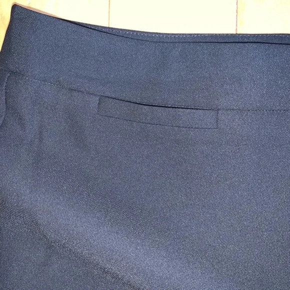 TALBOTS RSVP Ankle Pants Trousers Solid Black Size 16 Fully Lined Dress Slacks - Picture 5 of 10